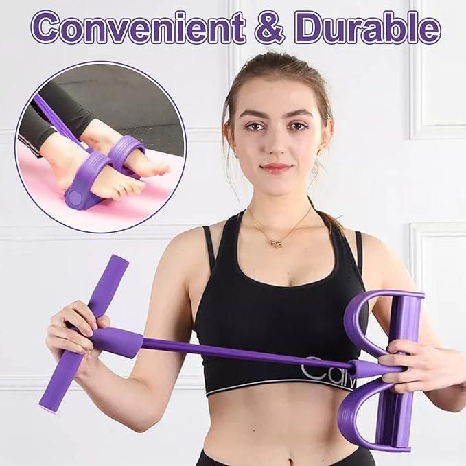 Unisex Fitness Pedal Puller Resistance Band